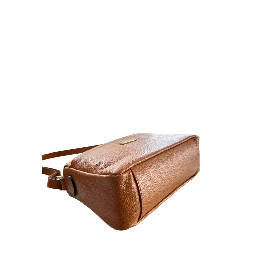 Baldinini Trend Brown Leather Women Crossbody Women's Bag