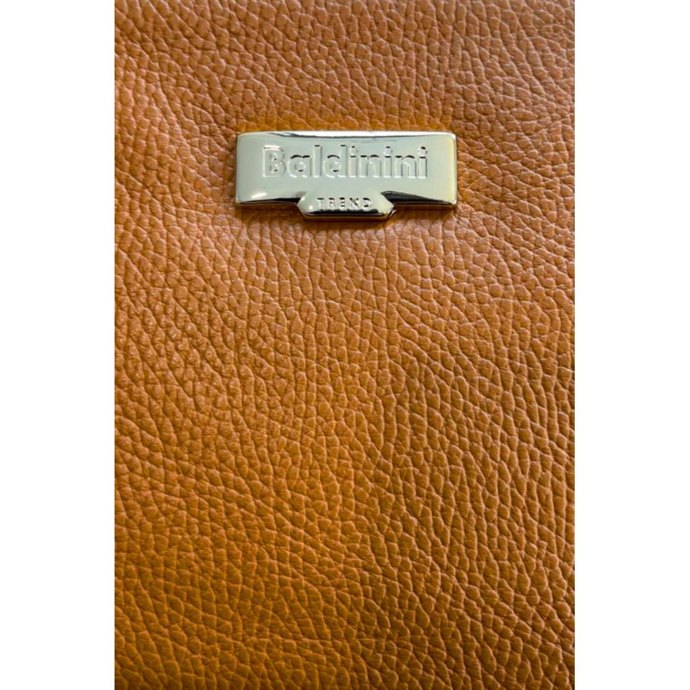 Baldinini Trend Brown Leather Women Crossbody Women's Bag