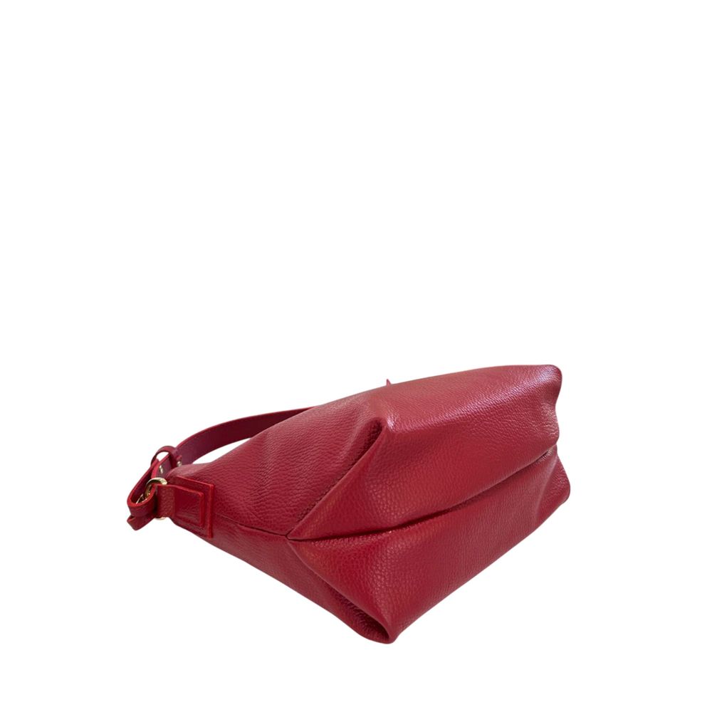 Baldinini Trend Red Leather Women Shoulder Women's Bag