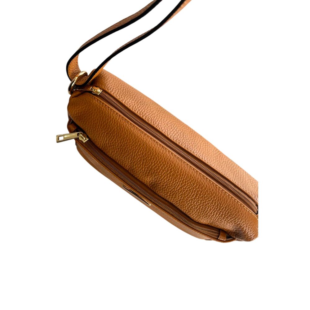 Baldinini Trend Brown Leather Women Crossbody Women's Bag
