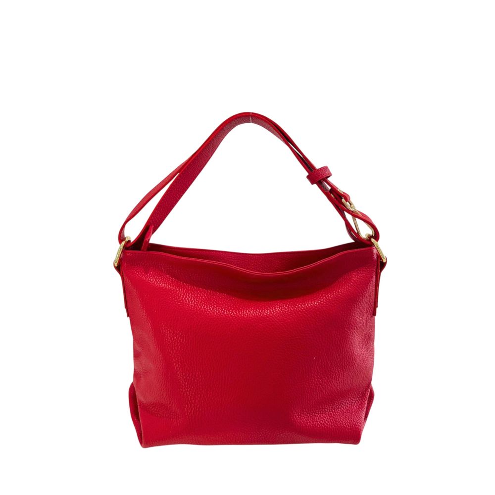 Baldinini Trend Red Leather Women Women's Bag