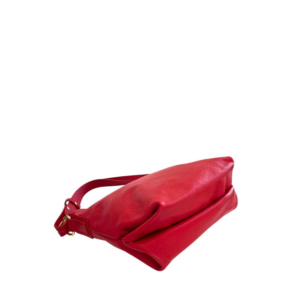Baldinini Trend Red Leather Women Women's Bag