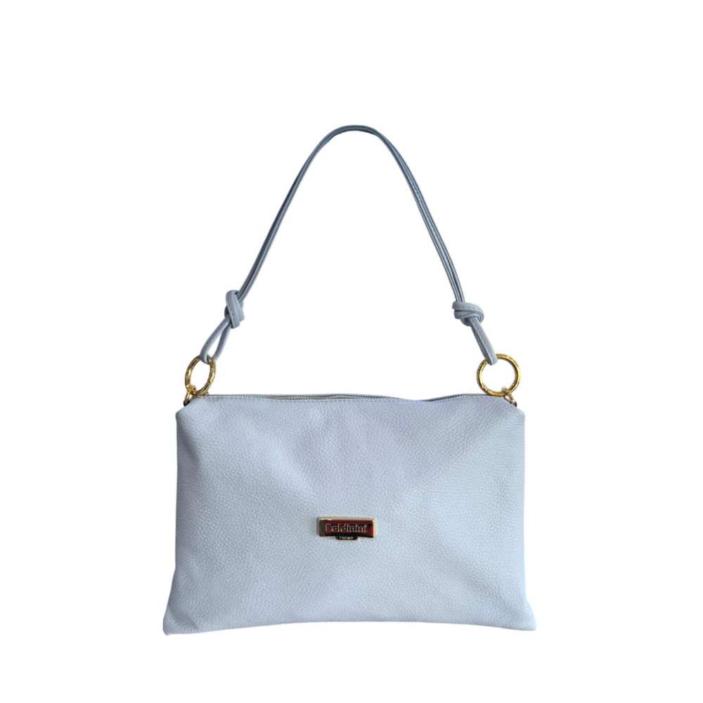 Baldinini Trend Blue Leather Women Women's Bag