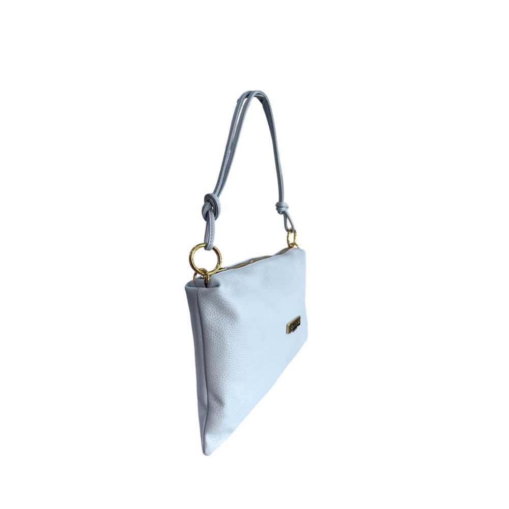 Baldinini Trend Blue Leather Women Women's Bag