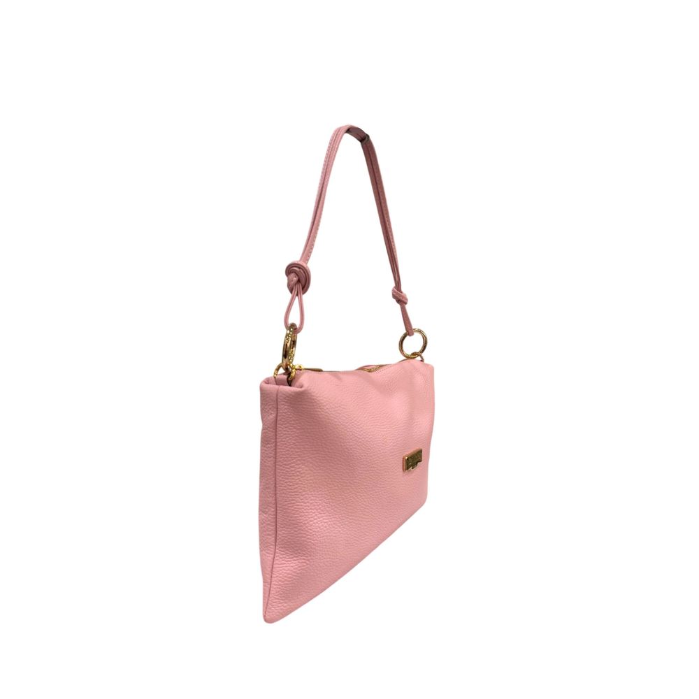 Baldinini Trend Pink Leather Women Women's Bag