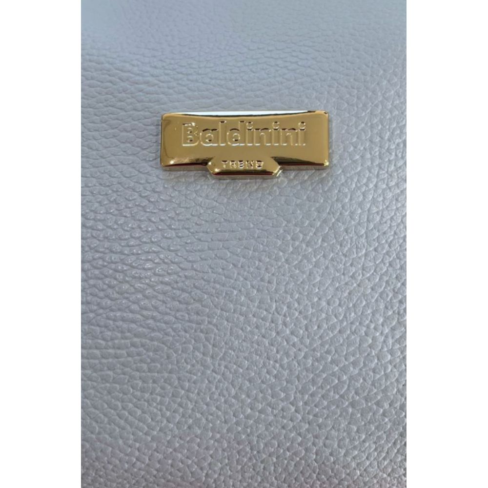 Baldinini Trend Blue Leather Women Women's Bag
