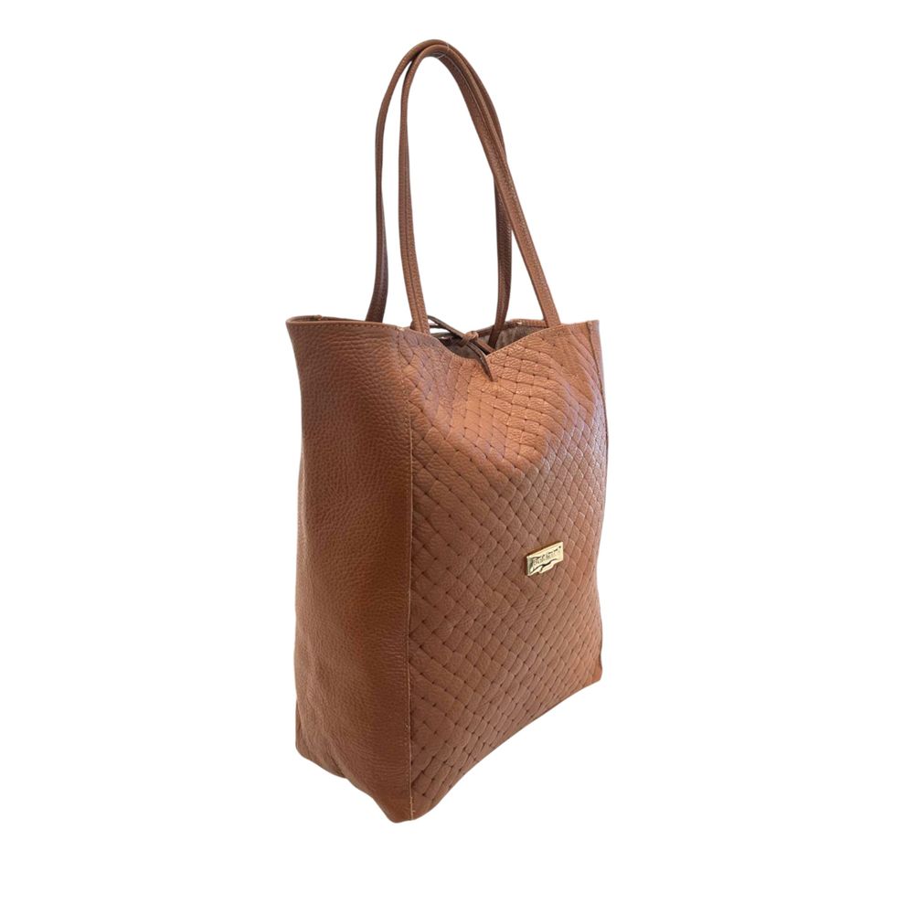 Baldinini Trend Brown Leather Women Women's Bag