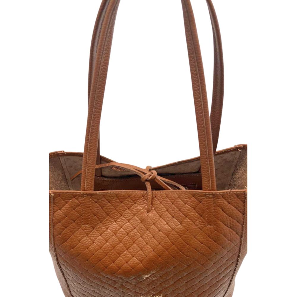 Baldinini Trend Brown Leather Women Women's Bag