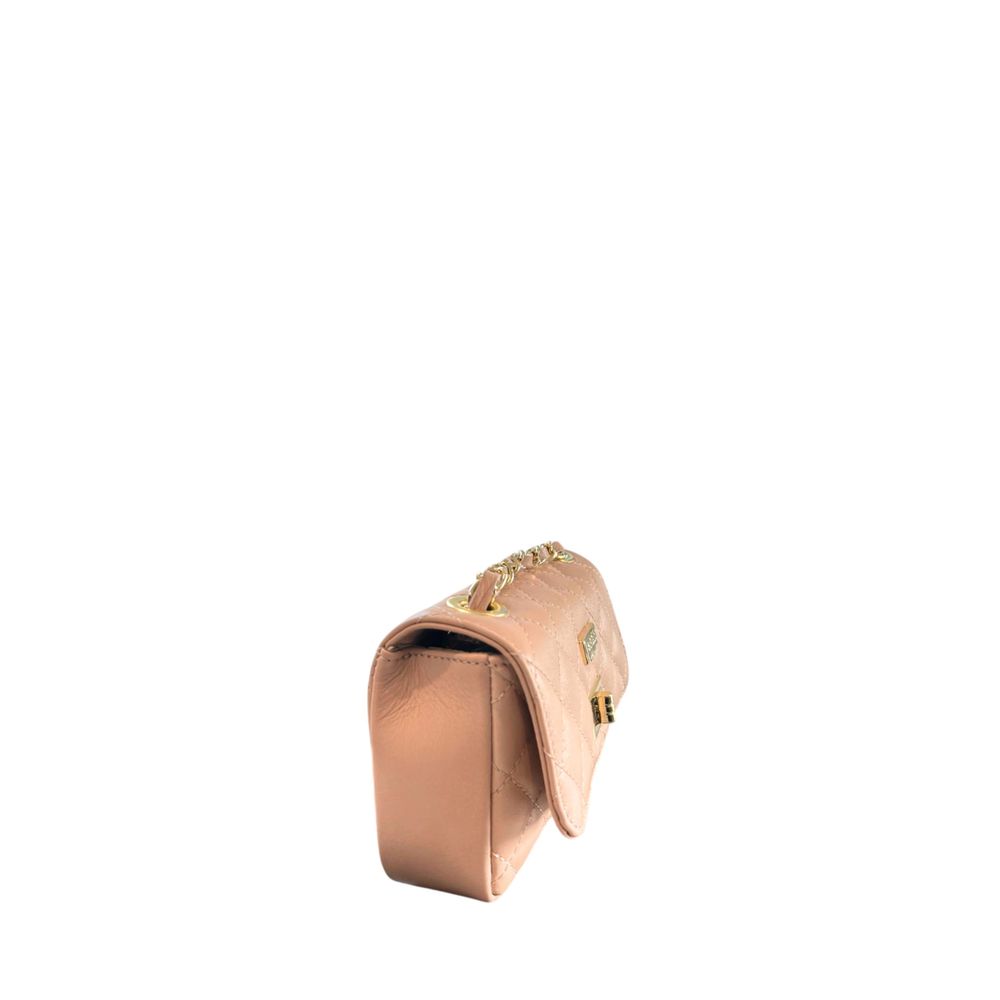 Baldinini Trend Pink Leather Women Crossbody Women's Bag