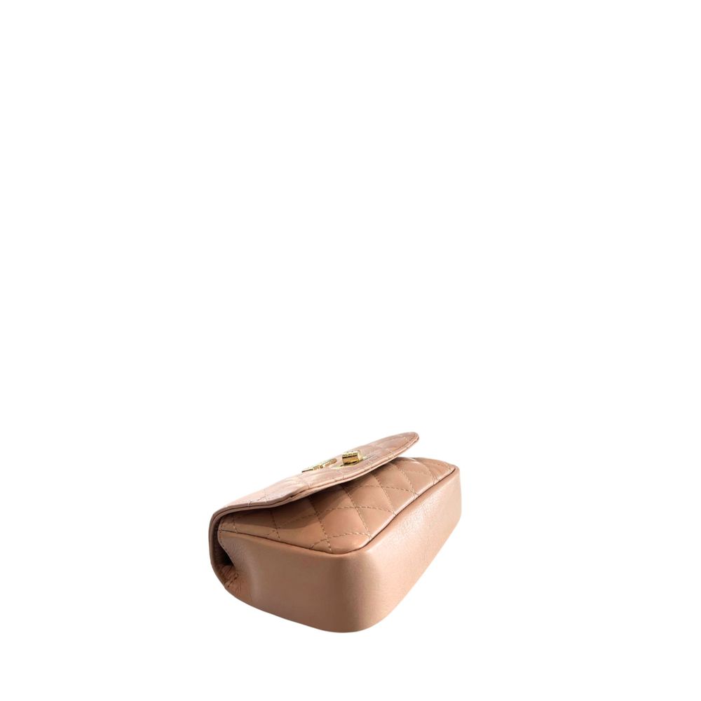 Baldinini Trend Pink Leather Women Crossbody Women's Bag