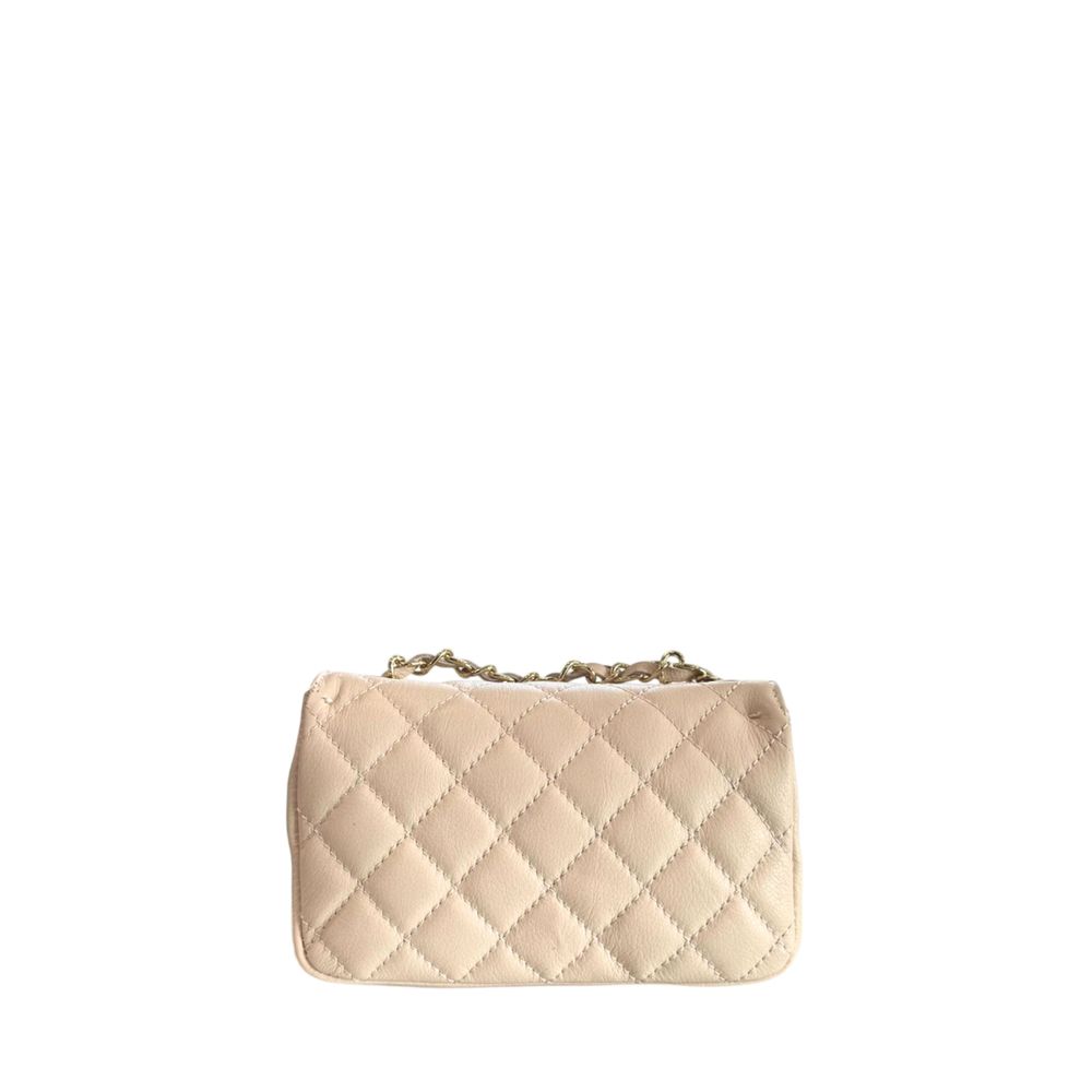Baldinini Trend Beige Leather Women Women's Bag