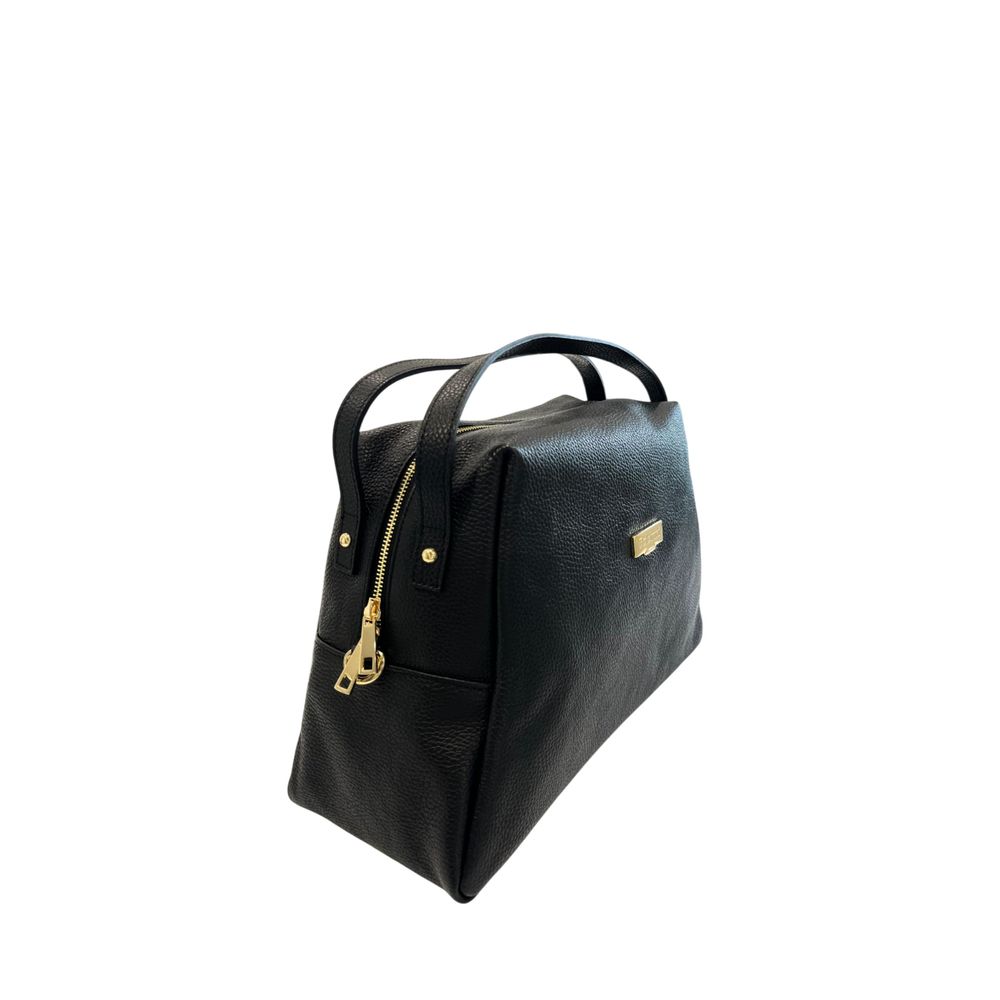 Baldinini Trend Black Leather Women Women's Bag