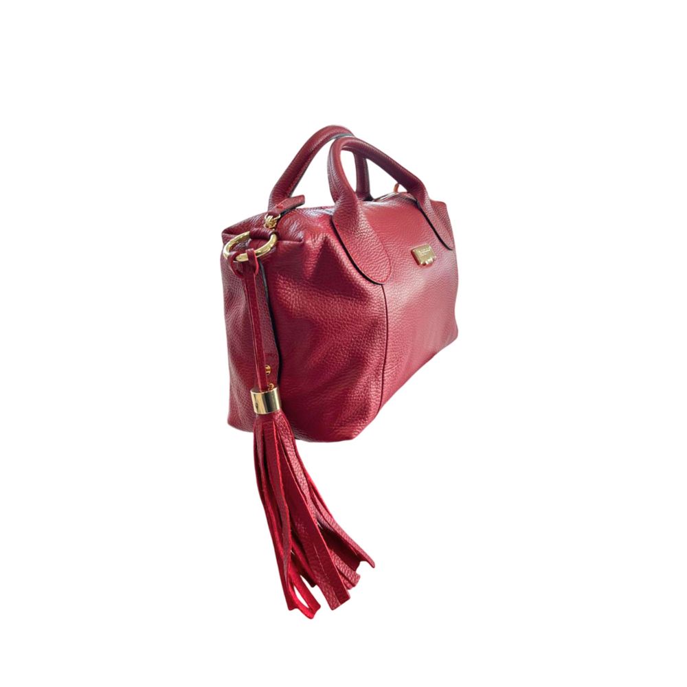 Baldinini Trend Red Leather Women Women's Handbag