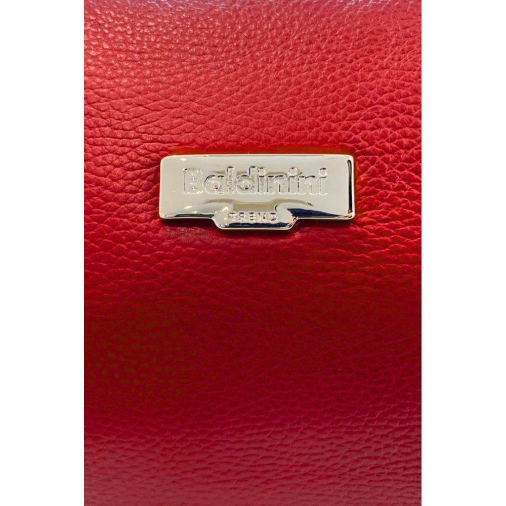 Baldinini Trend Red Leather Women Women's Handbag