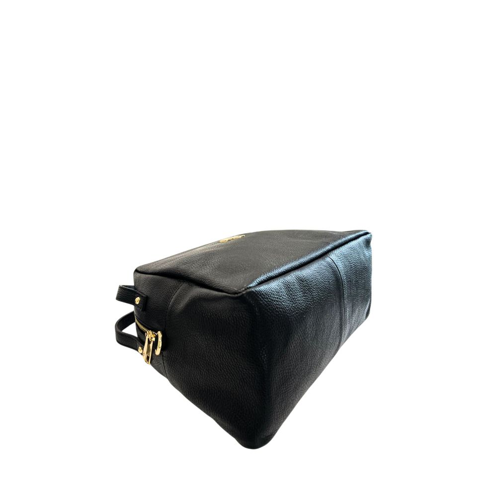 Baldinini Trend Black Leather Women Women's Bag