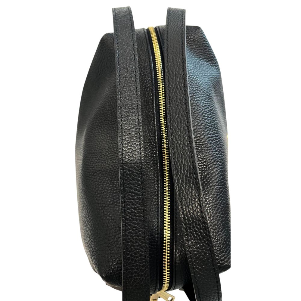 Baldinini Trend Black Leather Women Women's Bag
