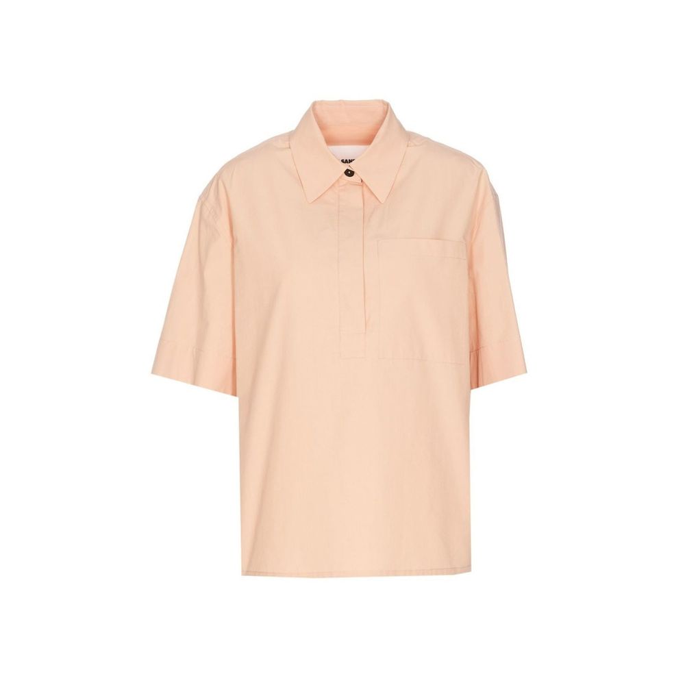 Jil Sander Multicolor Cotton Shortsleeve Women's Shirt