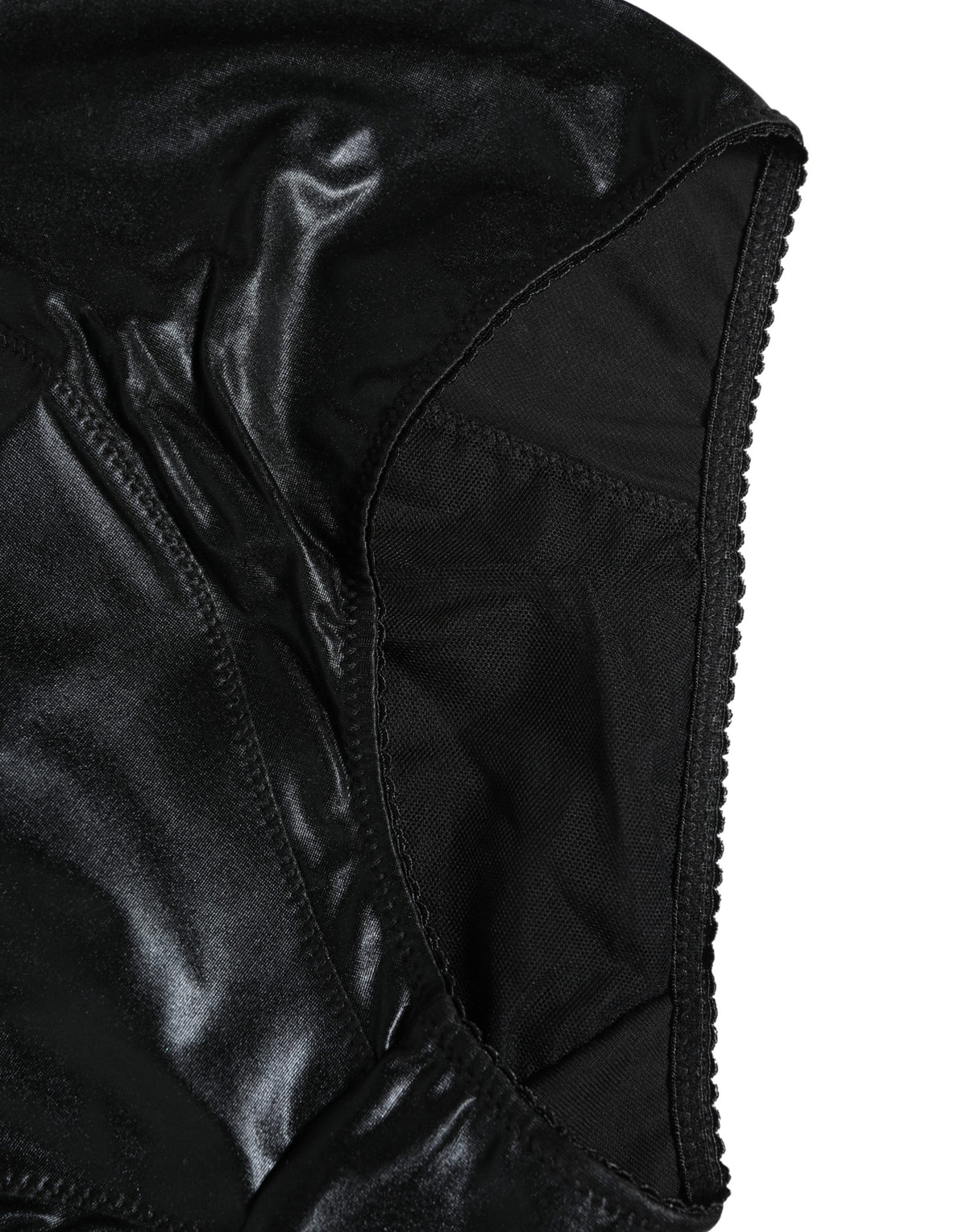 Dolce & Gabbana Black High Waisted Slip Girdle Panty Women's Underwear