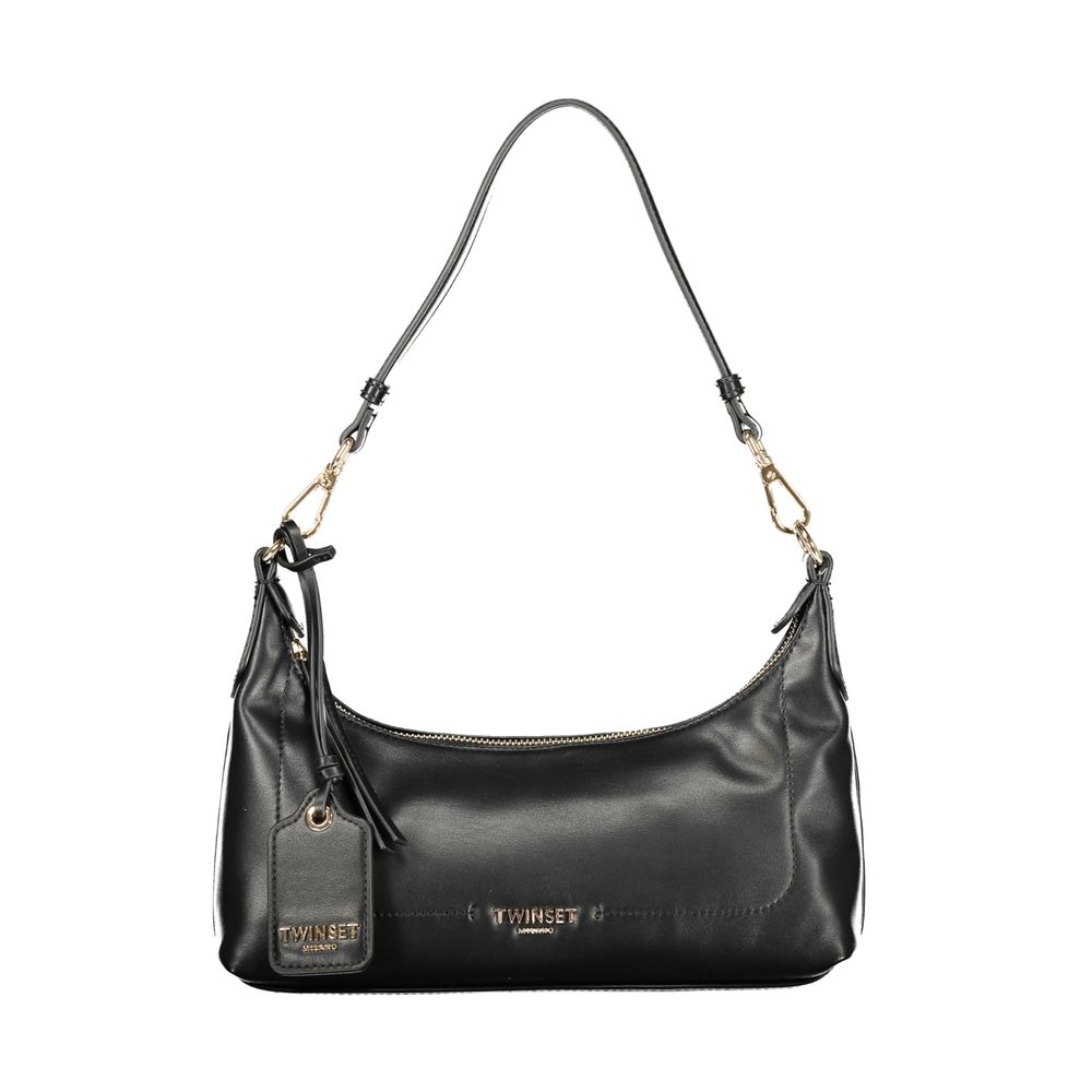 Twinset Black Polyurethane Women's Women's Bag