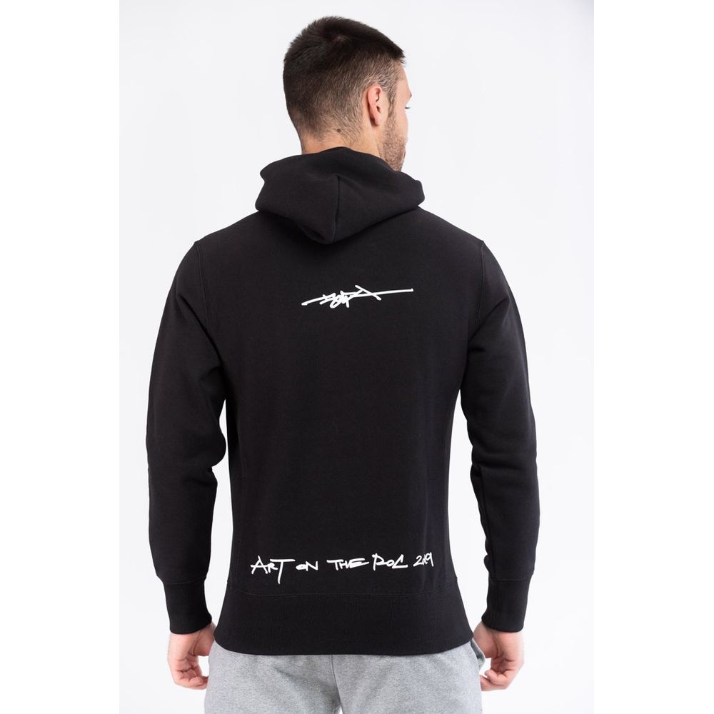 Champion Black Cotton Men's Sweatshirt