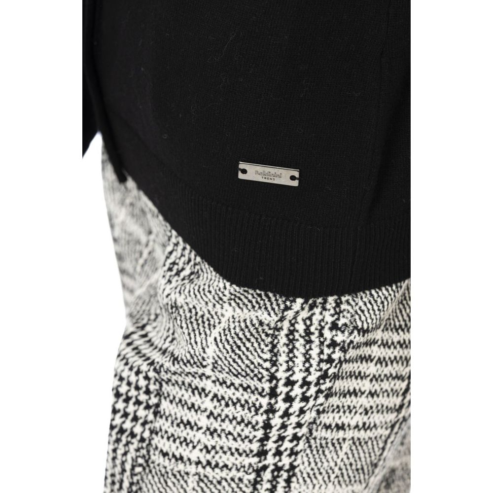 Baldinini Trend Gray Wool Women's Cardigan