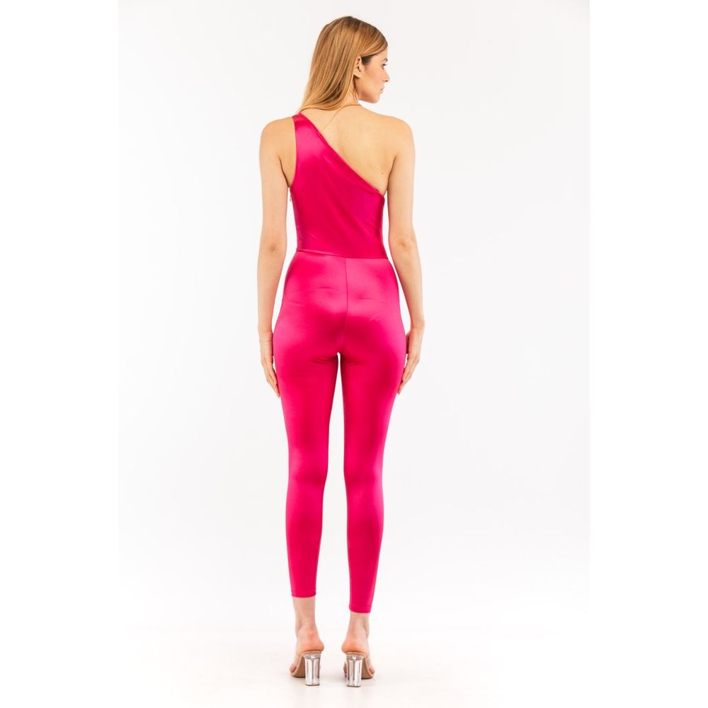 Elisabetta Franchi Pink Polyamide Women's Jumpsuit