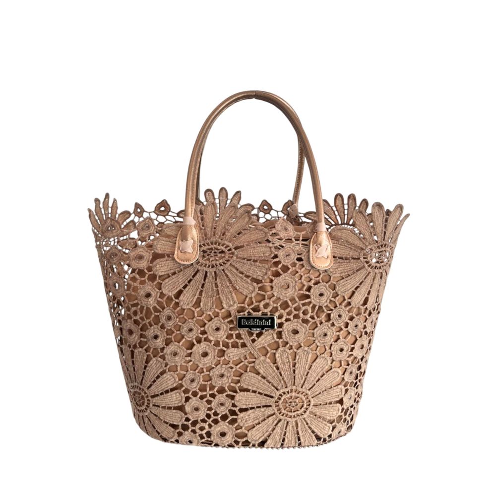 Baldinini Trend Brown PU Women Women's Handbag