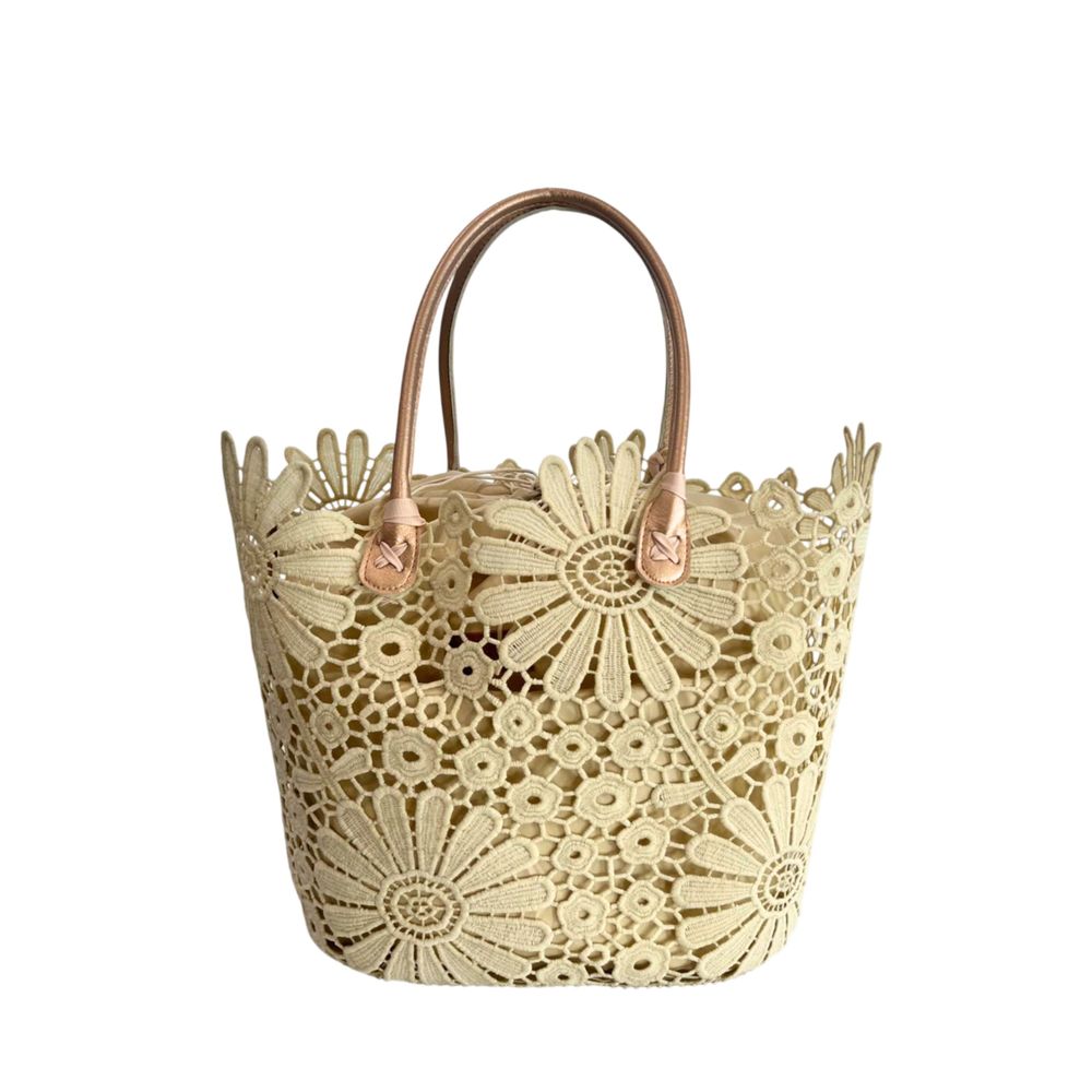 Baldinini Trend Beige PU Women Women's Handbag