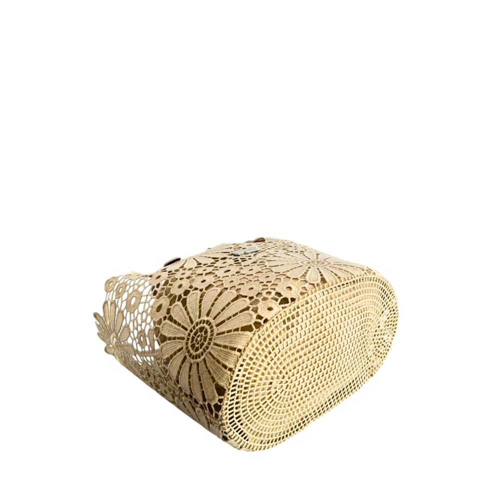 Baldinini Trend Beige PU Women Women's Handbag