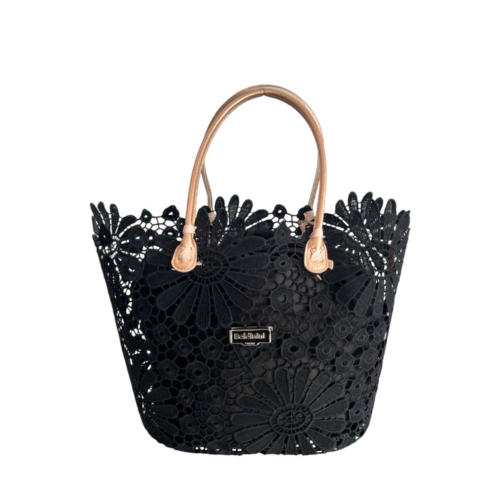 Baldinini Trend Black PU Women Women's Handbag