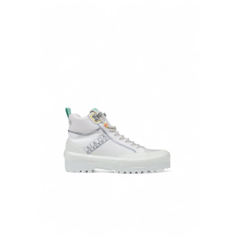 Superga White Fabric Chunky Women's Sneakers