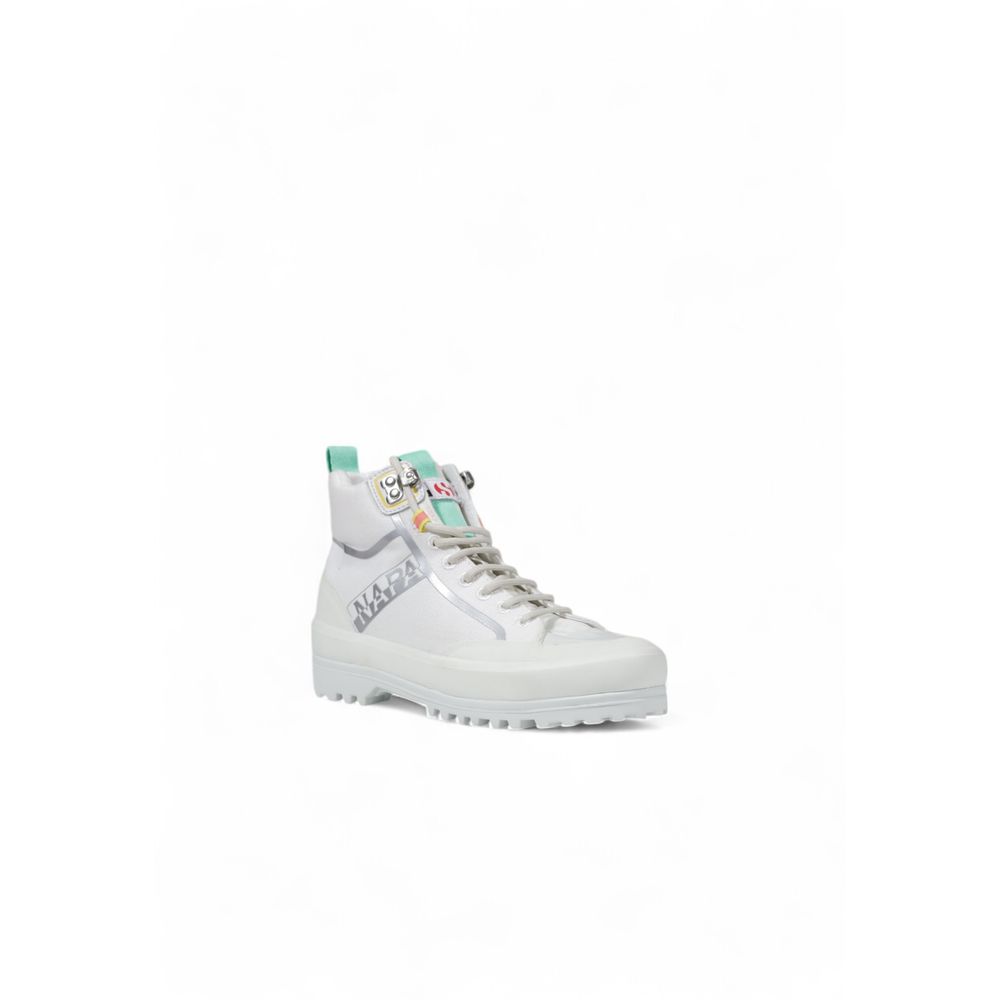 Superga White Fabric Chunky Women's Sneakers