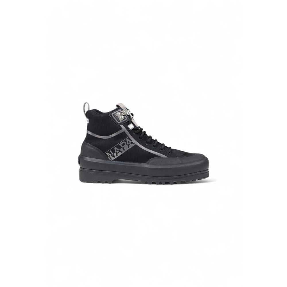 Superga Black Fabric Athletic Women's Sneakers