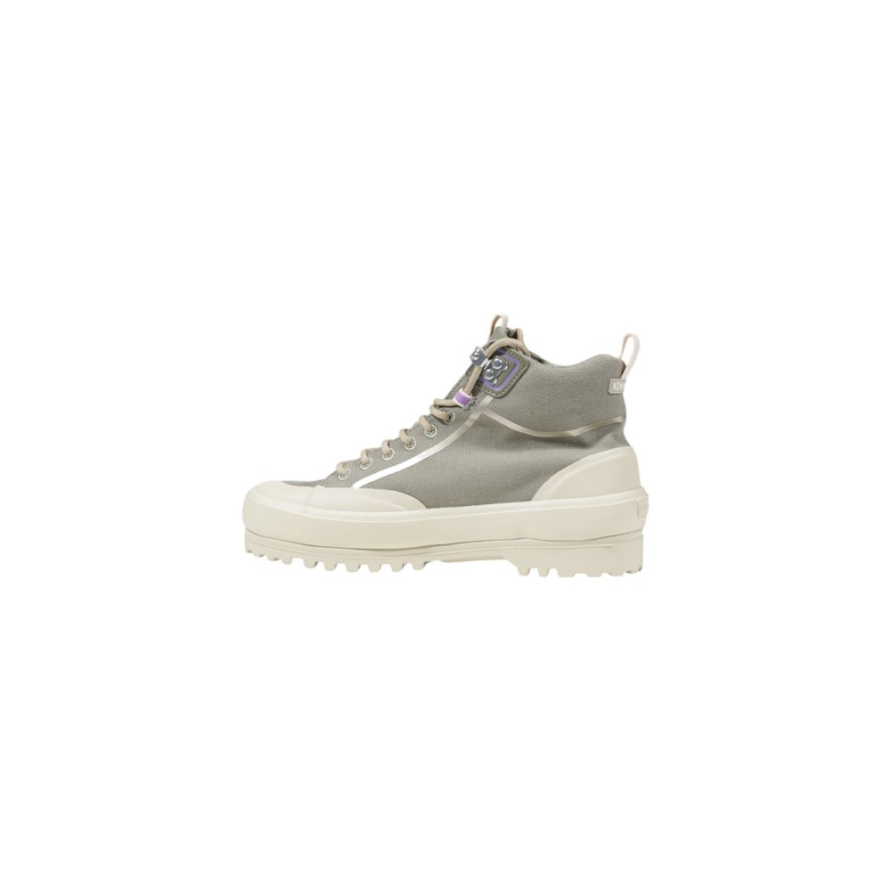 Superga Green Fabric Athletic Women's Sneakers