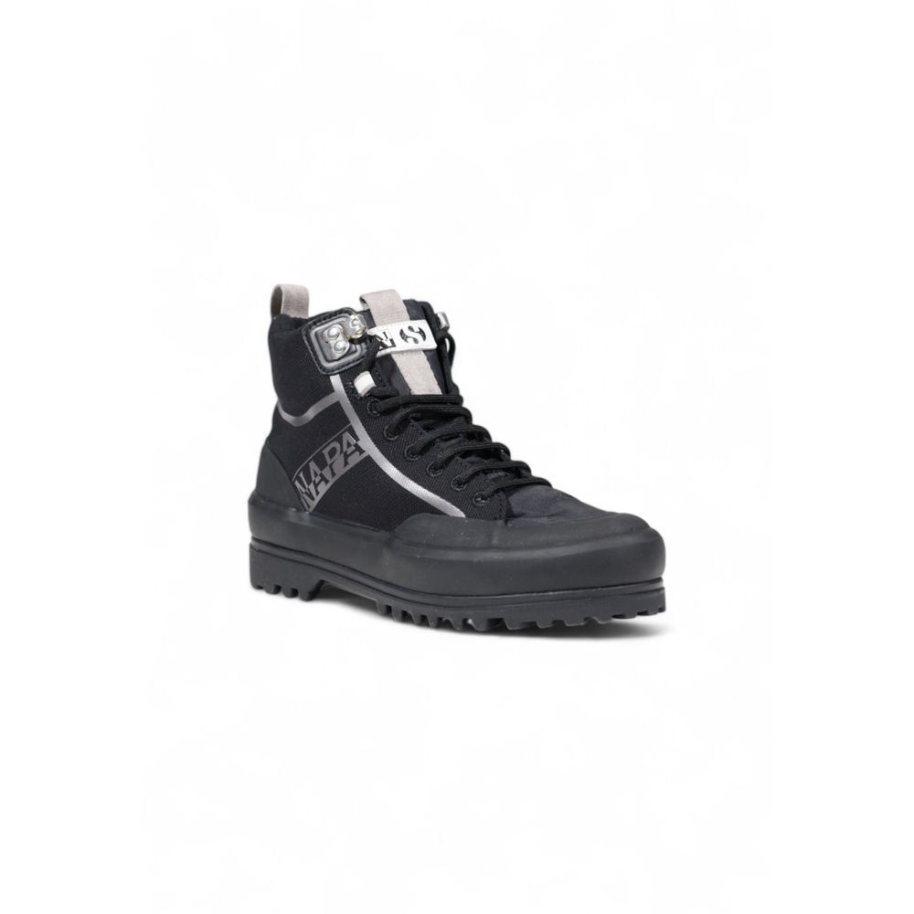 Superga Black Fabric Athletic Women's Sneakers