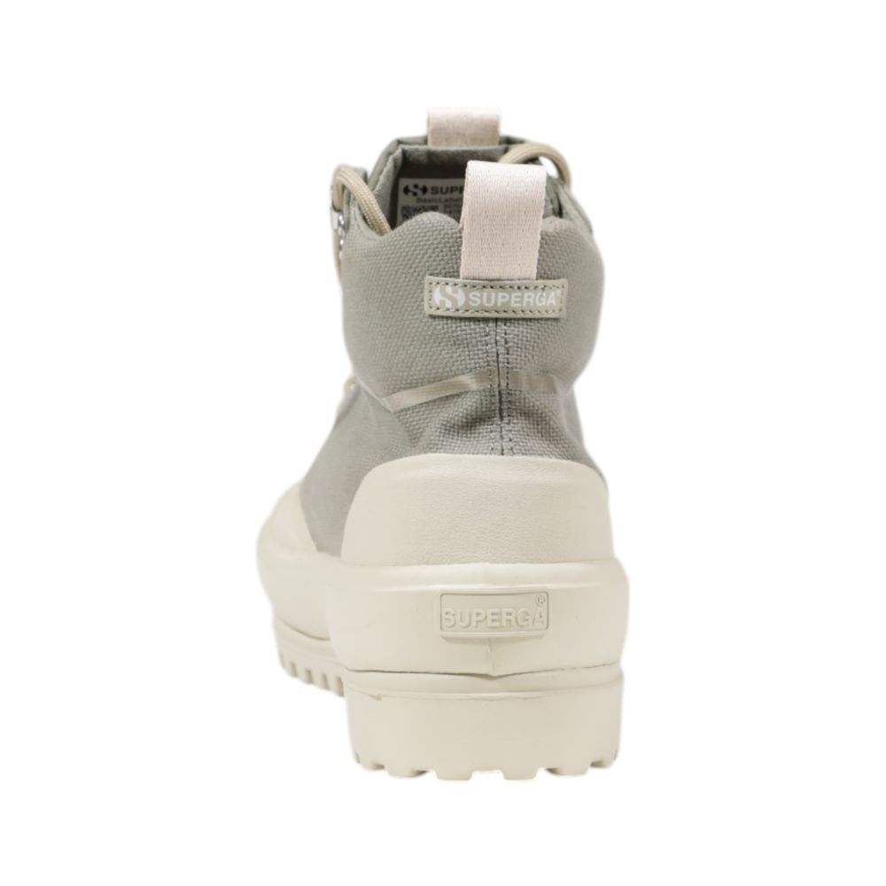 Superga Green Fabric Athletic Women's Sneakers