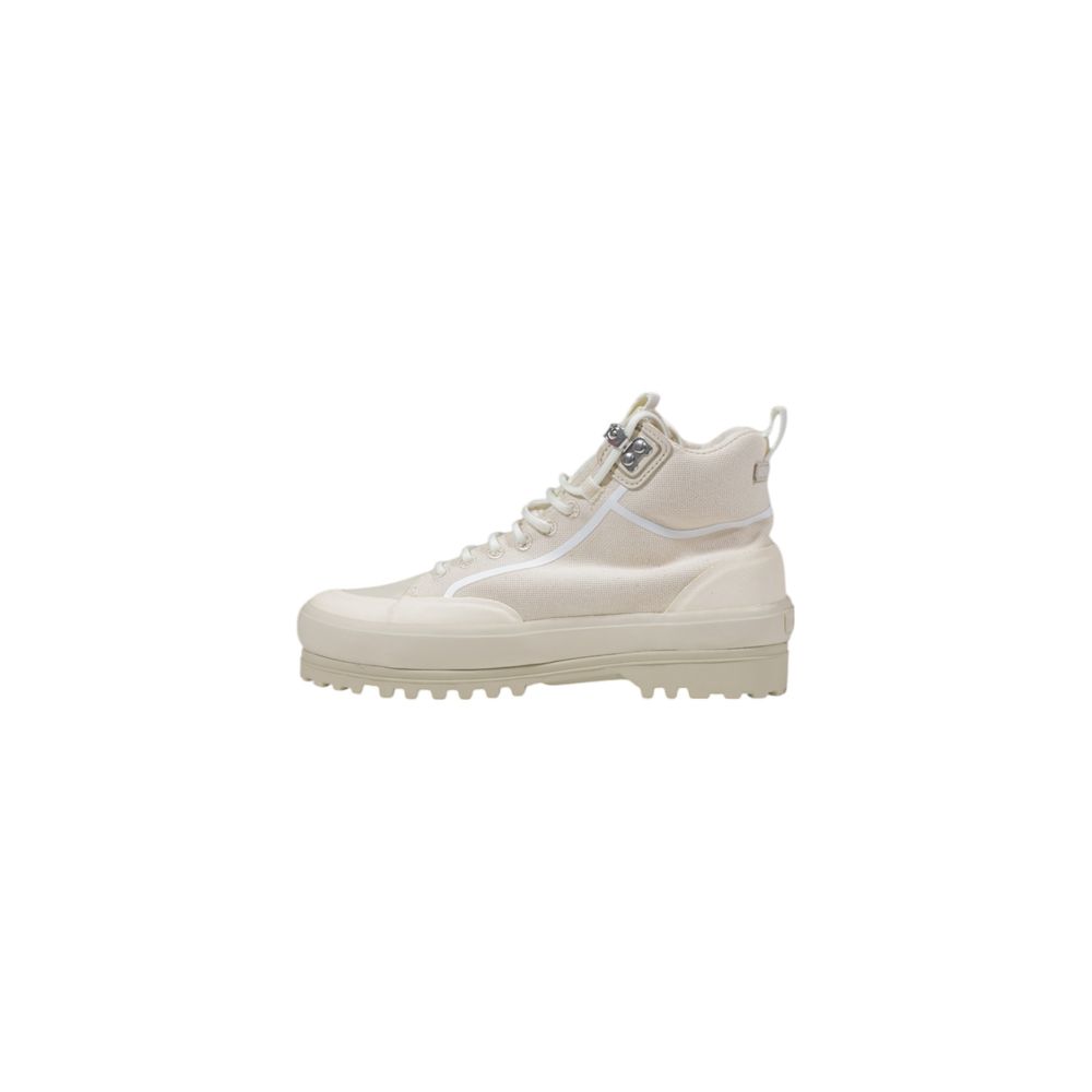 Superga Beige Fabric Women's Sneakers