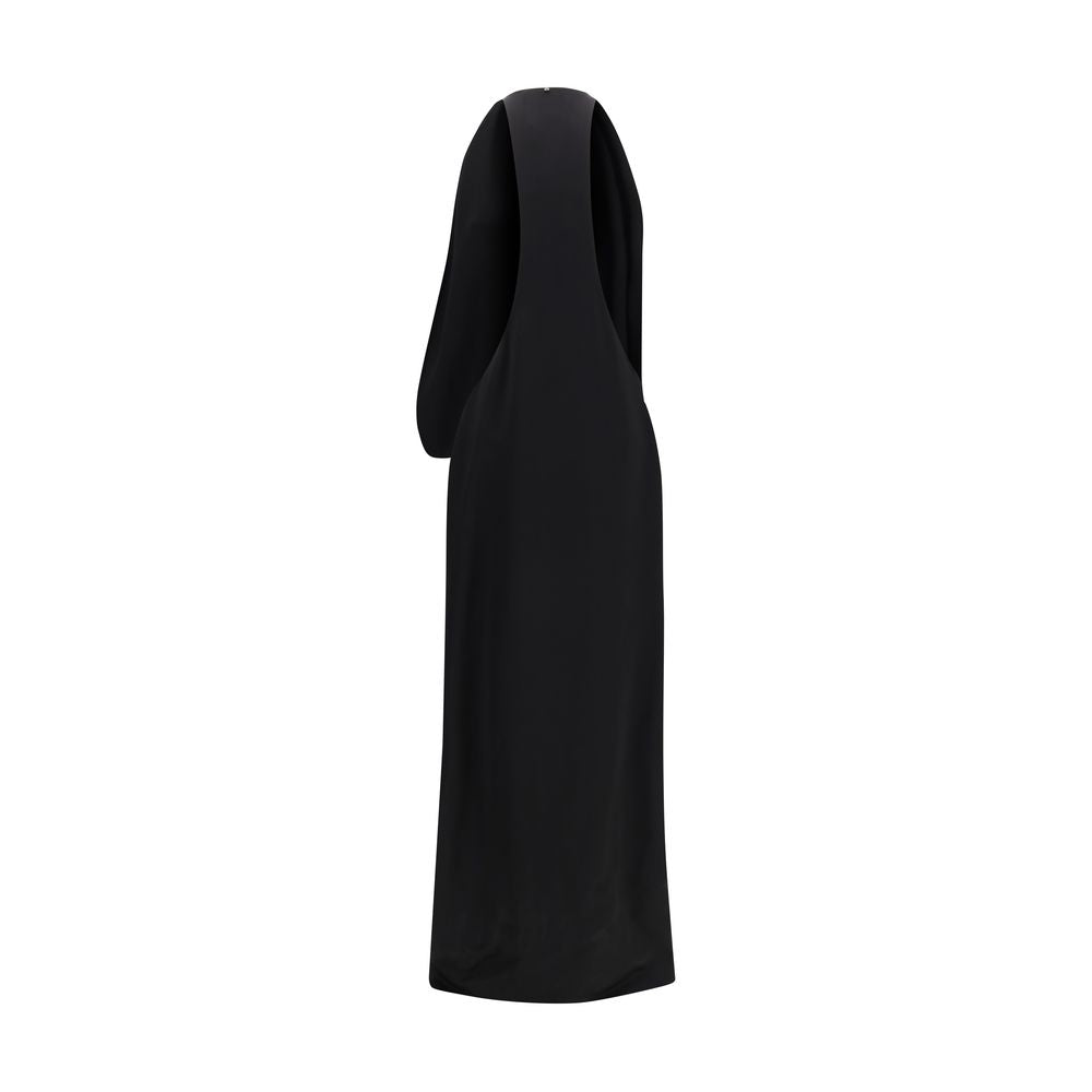 Max Mara Black Viscose Casual Women's Dress