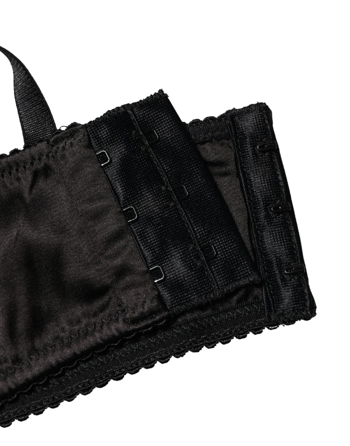 Dolce & Gabbana Black Semi-Pad Underwire Balconette Bra Women's Underwear