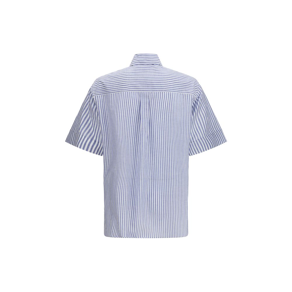 Valentino Garavani Multicolor Cotton Pattern Men's Shirt