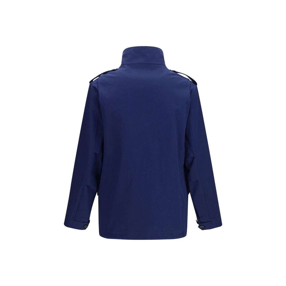 Valentino Garavani Blue Cotton Men's Coat