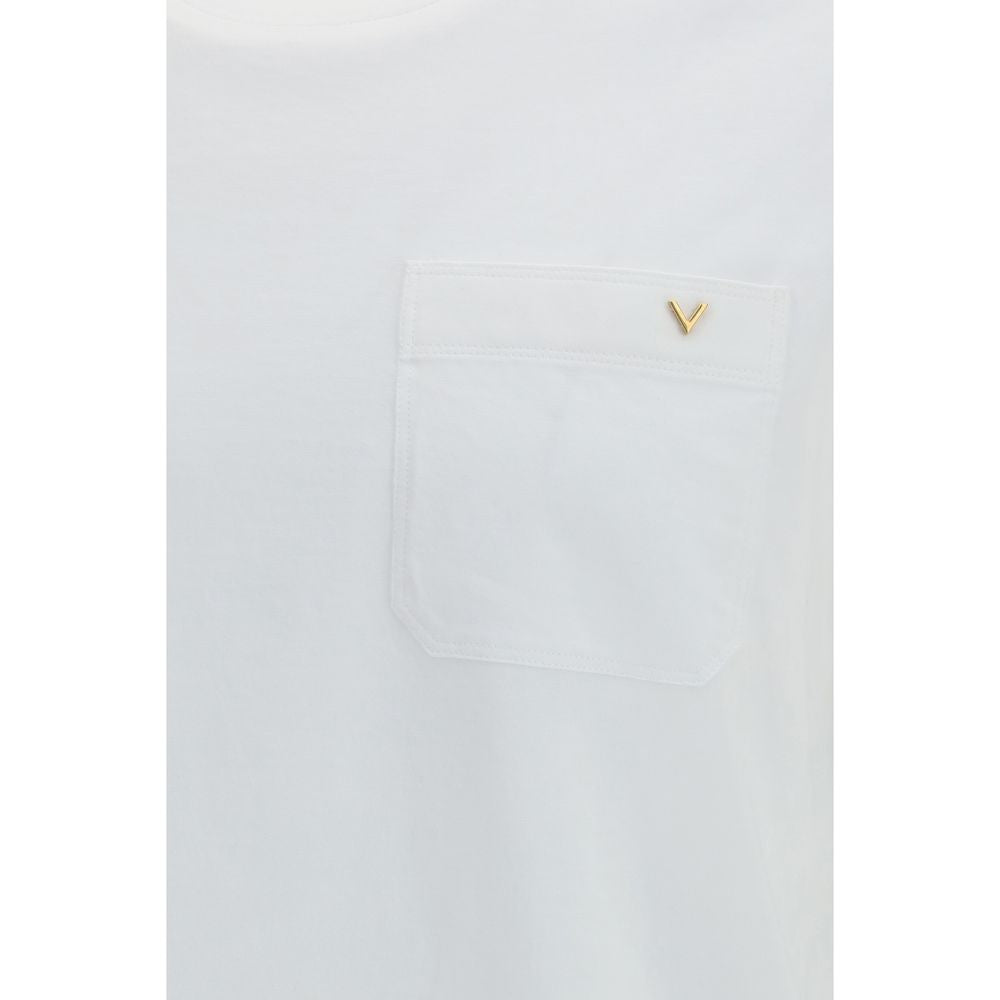 Valentino Garavani White Cotton Men's T-Shirt
