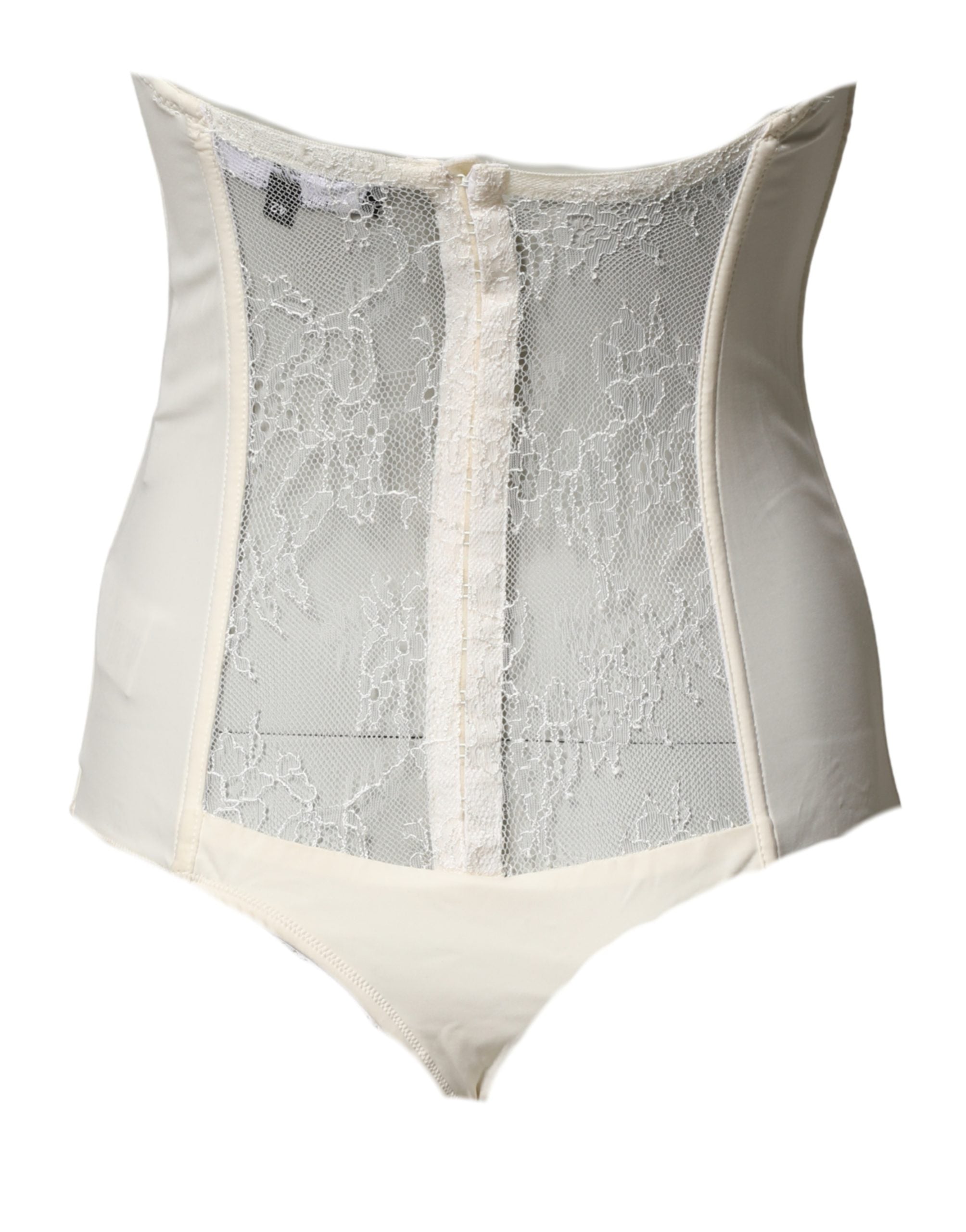 Elisabetta Franchi Off White Strapless One Piece Swimsuit Women's Swimwear (Pre-Owned)
