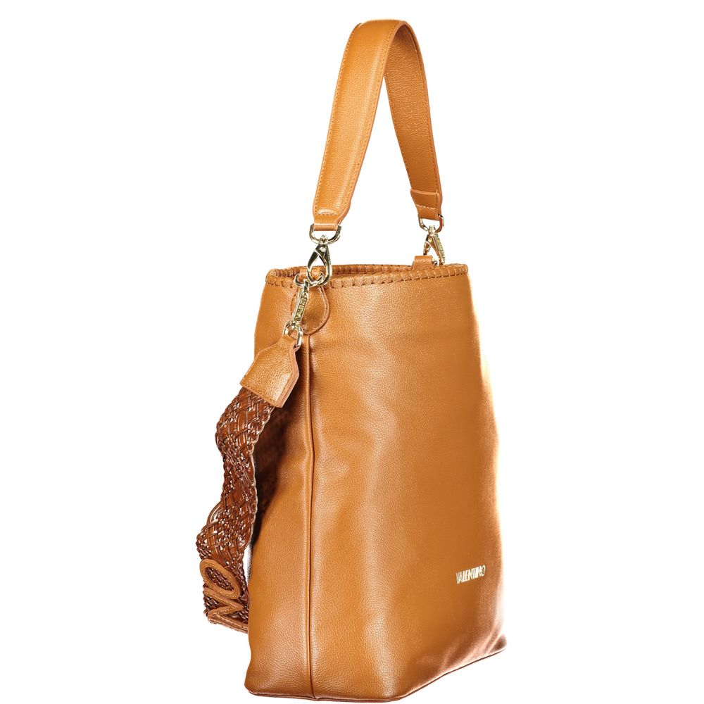 Mario Valentino Brown Polyurethane Women's Women's Bag