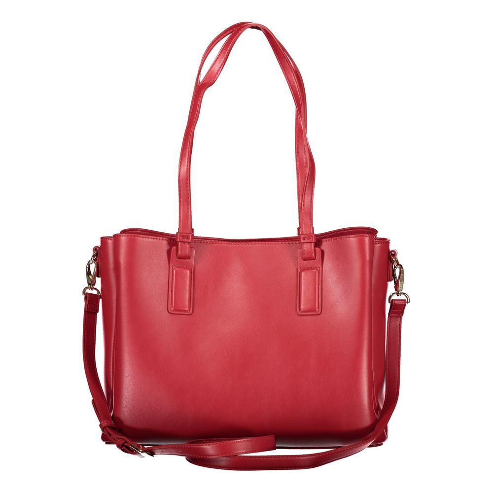 Mario Valentino Rosso Polyurethane Women's Women's Bag