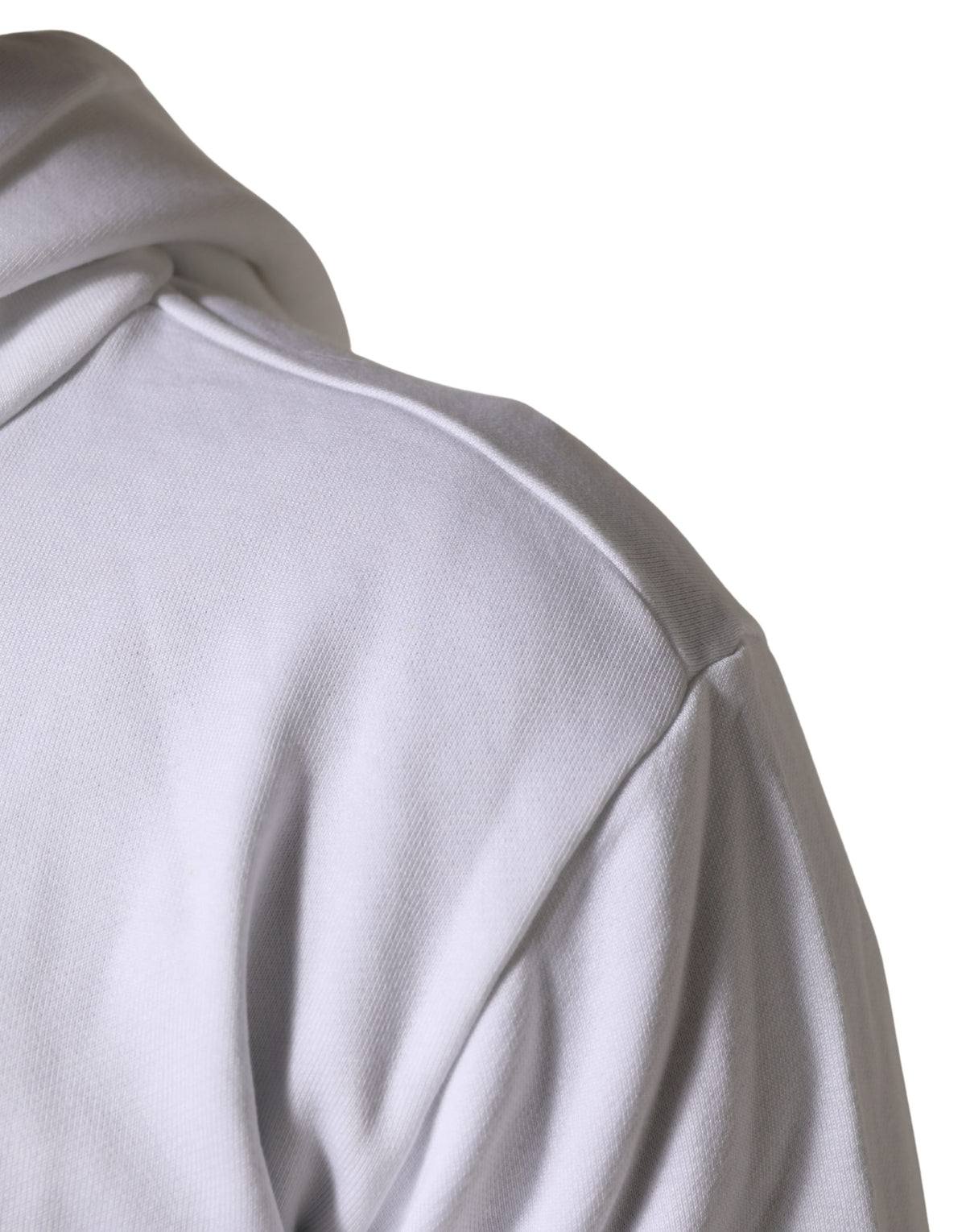 Dolce & Gabbana White Sacred Heart Hooded Sweatshirt Men's Sweater (Pre-Owned)