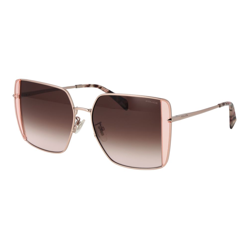 Police Rose Gold Metal Women's Sunglasses