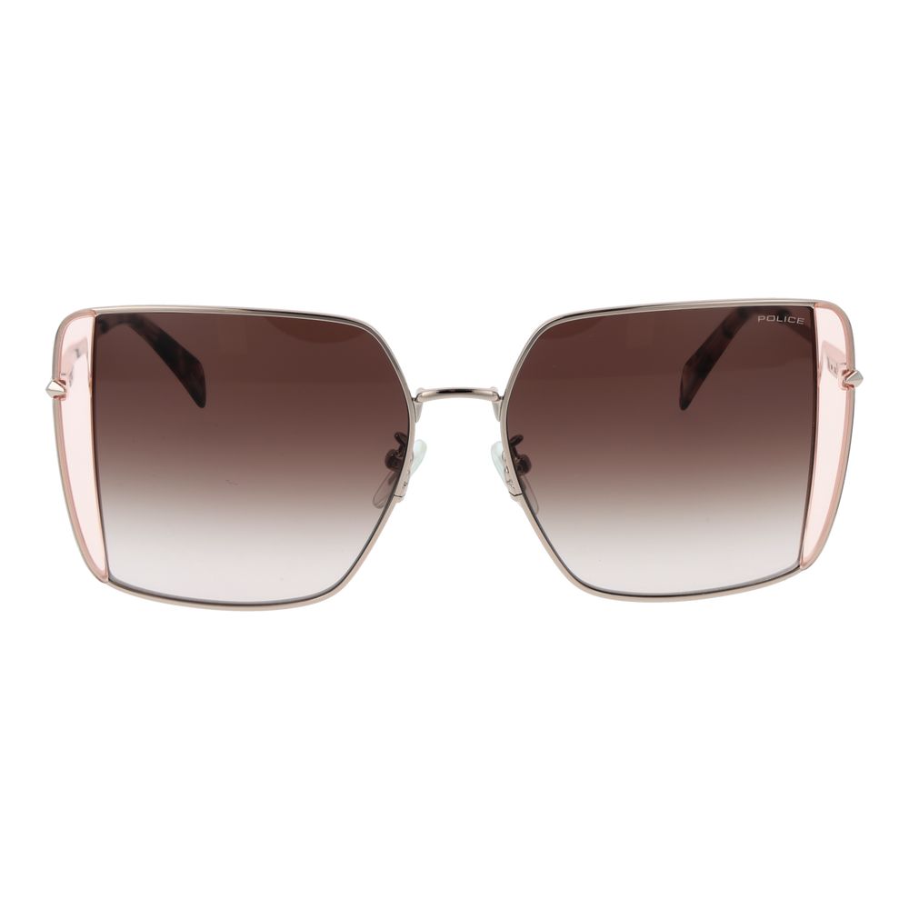 Police Rose Gold Metal Women's Sunglasses