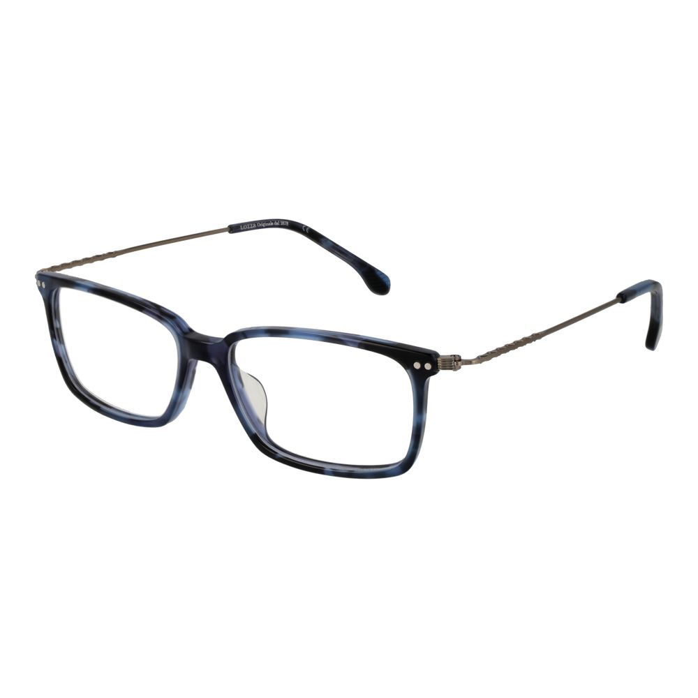 Lozza Blue Stainless Steel Glasses Men's (Frames)