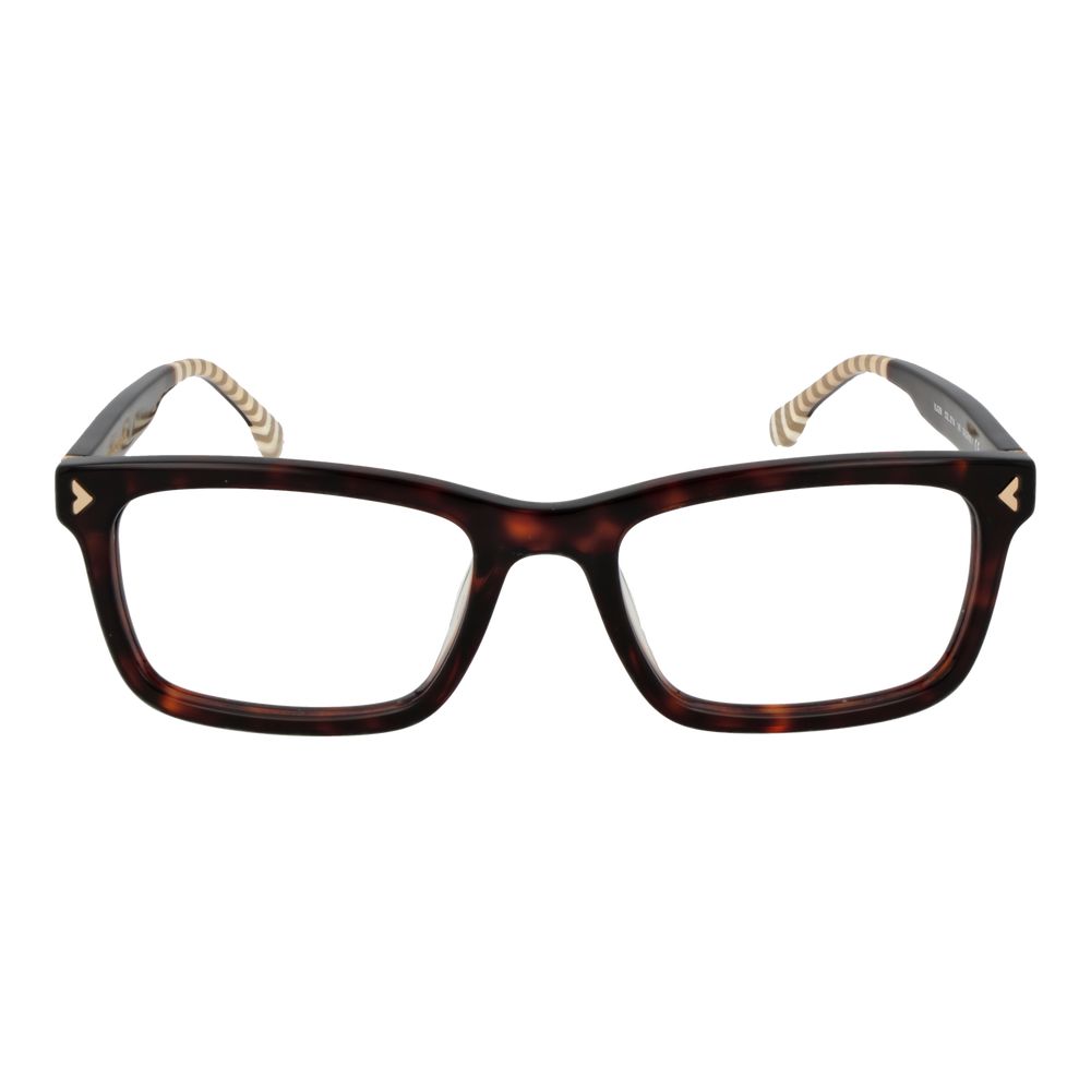 Lozza Brown Cellulose Acetate Glasses Men's (Frames)
